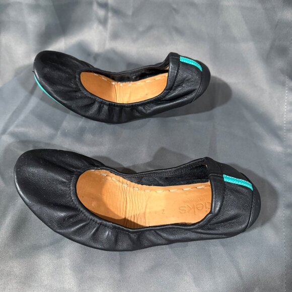 Tieks - black flats - Picture 3 of 5